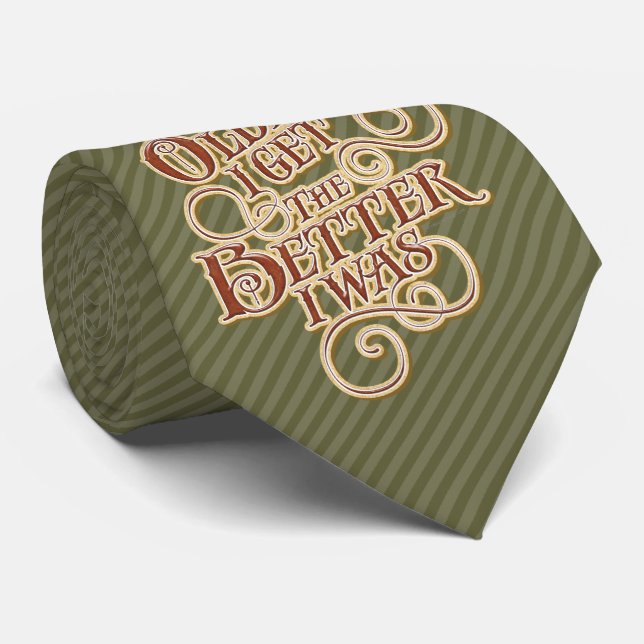 Gravata Mais Antiga e Melhor (Rolled)