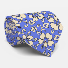 Gravata Malia Hibiscus Hawaiian Pareau Impressão