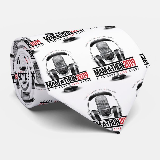 Gravata MaM-a-Thon Tie (Rolled)