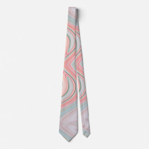 Gravata manchas cor-de-rosa-marmoreado pastel ombre