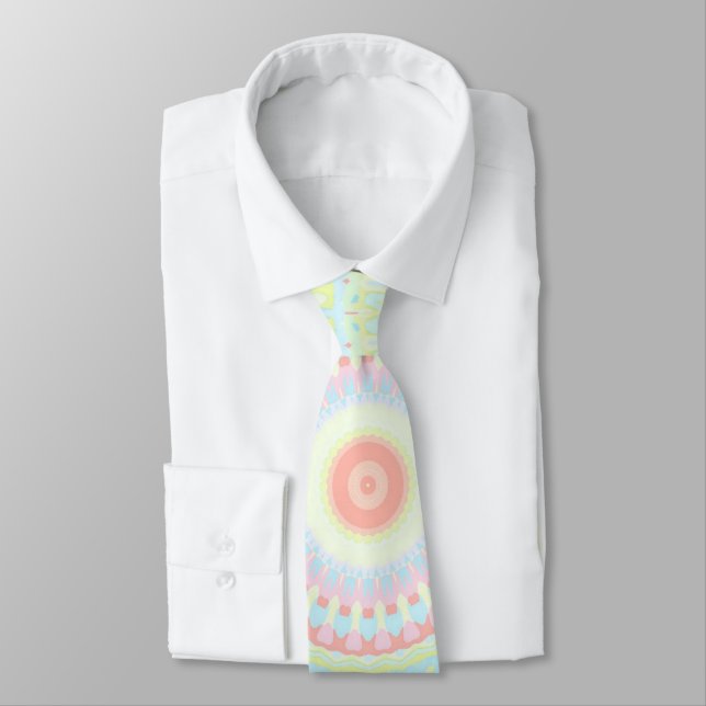Gravata Mandala Funky Hippie  (Amarrado)