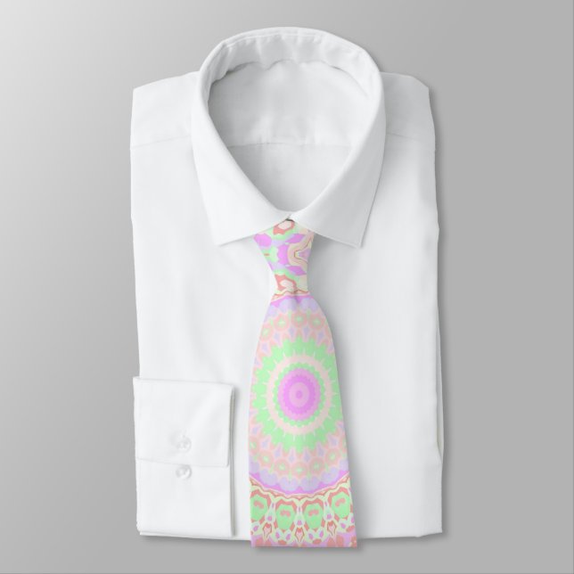 Gravata Mandala Hippie   (Amarrado)