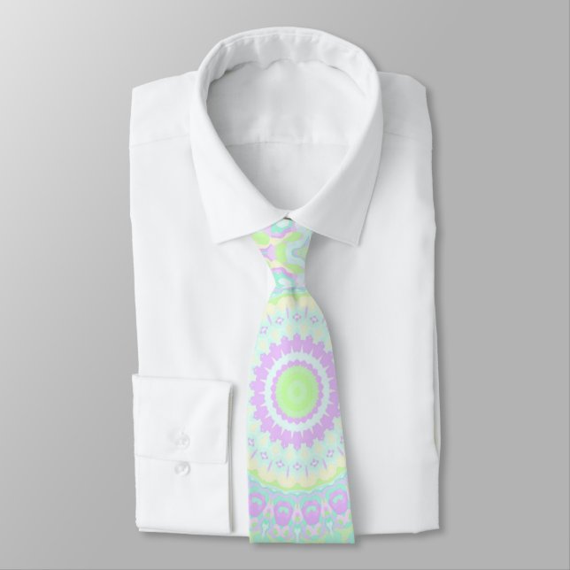 Gravata Mandala Hippie   (Amarrado)