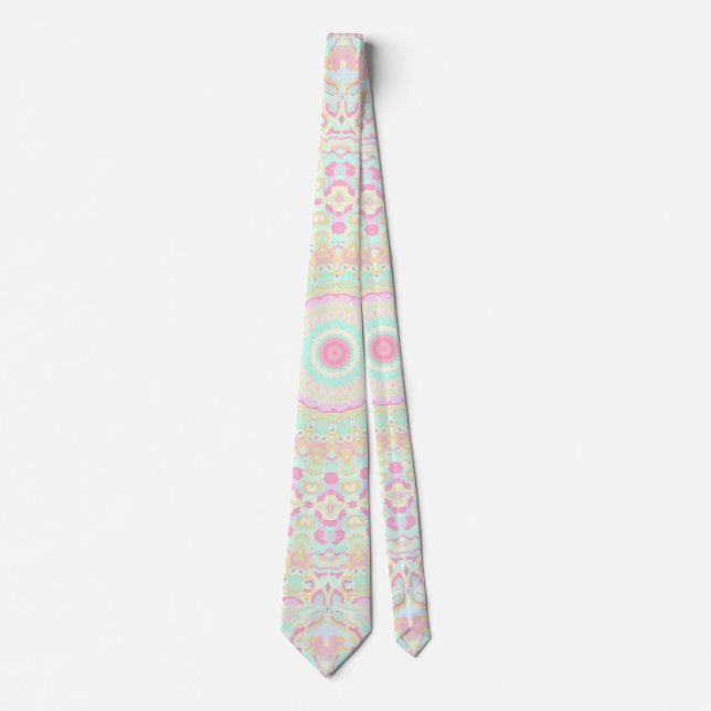 Gravata Mandala Hippie   (Frente)