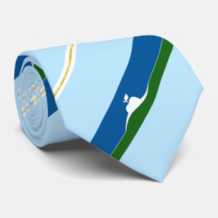 Gravata Manhattan (Kansas), bandeira municipal Neck Tie