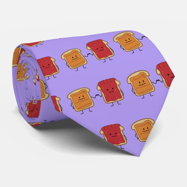 Gravata Manteiga de amendoim e punho de geleia (Rolled)