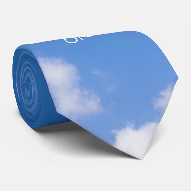 GRAVATA MANTENHA CALMA E VIAGEM (Rolled)