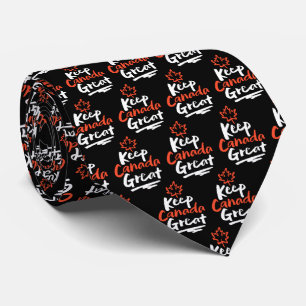 Gravata Mantenha o Canadá Grande O Canadá Não está à Venda
