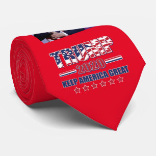 Gravata Manter a América Grande Trump 2020