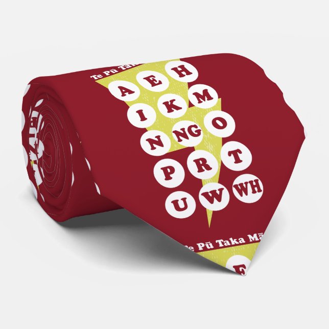 Gravata Maori Alphabet Learning Te Reo (Rolled)