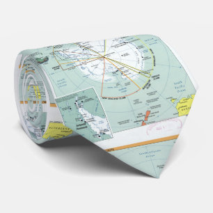 Gravata Mapa da Antártica (2000)