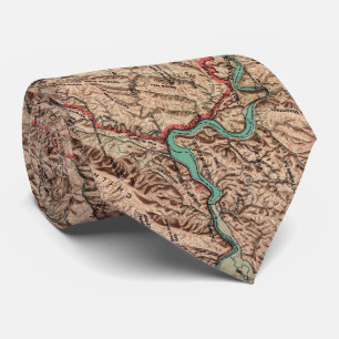 Gravata Mapa do parque nacional de Great Smoky Mountains
