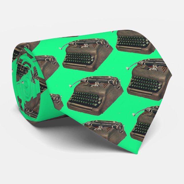 Gravata máquina de escrever Smith Corona no início dos ano (Rolled)