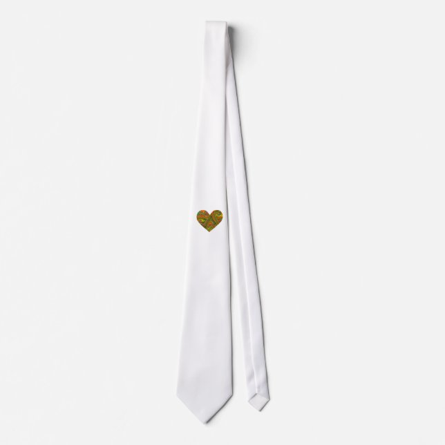 Gravata Marble Heart em Neck Tie (Frente)