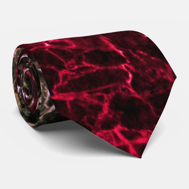 GRAVATA  MARBLE NECK TIE (Rolled)