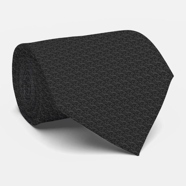 Gravata Marble Pattern Tie (Rolled)
