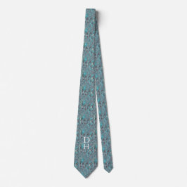 Gravata Marble Waves Neck Tie