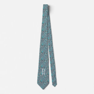 Gravata Marble Waves Neck Tie