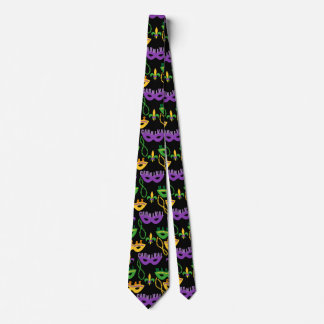 Gravata Mardi Gras Patterned