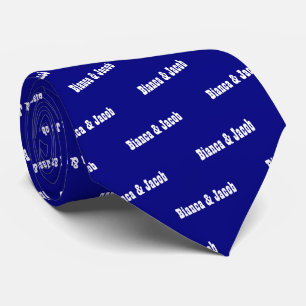 Gravata Marinho Azul Nomes Casca Pescoço