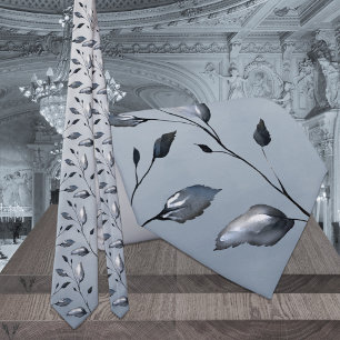 Gravata Marinho e Dusty Blue Greenery deixa casamento