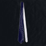 Gravata Marinho Elegante de Chiropractor Profissional Azul<br><div class="desc">Marinho de Chiropractor para profissionais.</div>