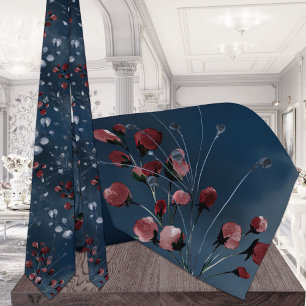 Gravata Marinho Greenery Elegant Casamento