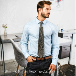 Gravata Mármore Padrão