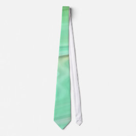 Gravata Mármore Verde Menta – Padrão Abstrato Elegante