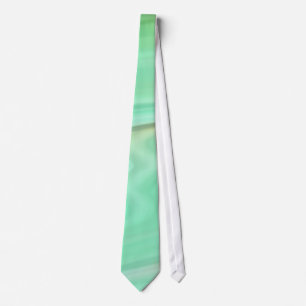 Gravata Mármore Verde Menta – Padrão Abstrato Elegante 