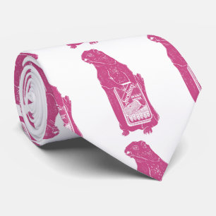 Gravata Marmot Groundhog comendo sardinha