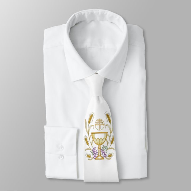 Gravata Maronite Church First Santa Communatik Tie (Amarrado)
