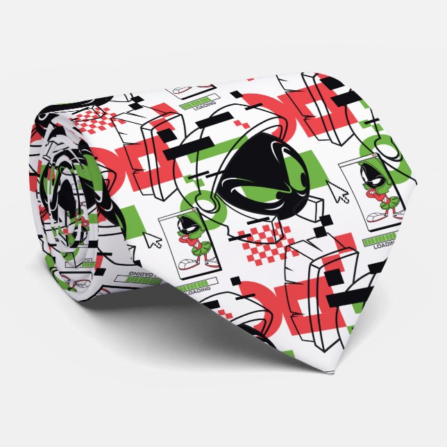 Gravata MARVIN THE MARTIAN™ Glitch (Rolled)