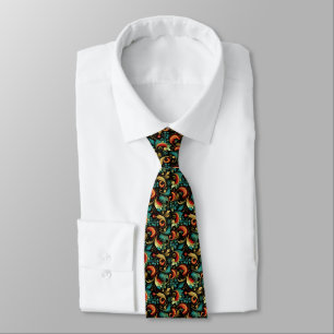 Gravata Masculina Estampada de Paisley