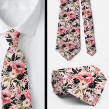 Gravata Masculina | Gravata Floral para Casamento
