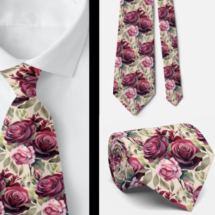 Gravata Masculina Gravata Floral para Casamento