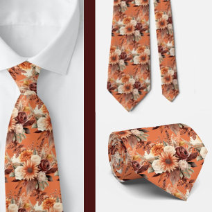 Gravata Masculina Gravata Floral para Casamento