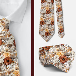 Gravata Masculina | Gravata Floral para Casamento