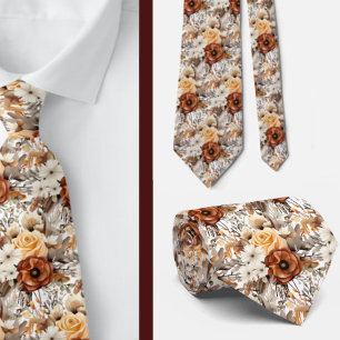 Gravata Masculina Gravata Floral para Casamento