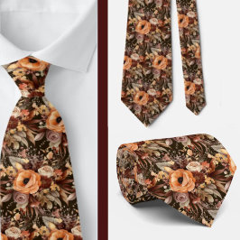 Gravata Masculina | Gravata Floral para Casamento