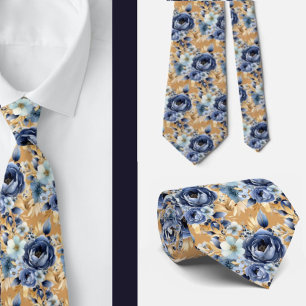 Gravata Masculina Gravata Floral para Casamento