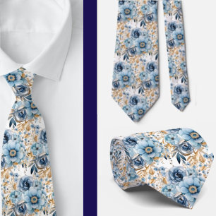Gravata Masculina Gravata Floral para Casamento