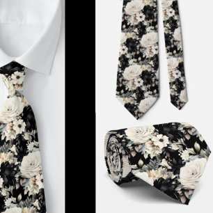 Gravata Masculina Gravata Floral para Casamento