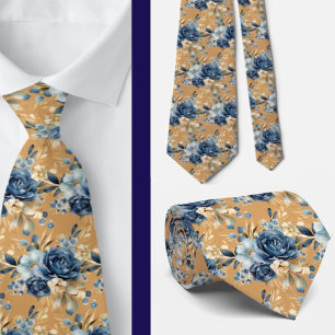 Gravata Masculina Gravata Floral para Casamento