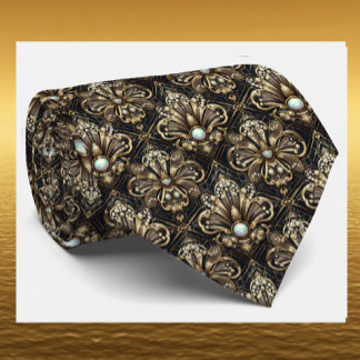 Gravata Masculina | Gravatas Art Déco com Diamante