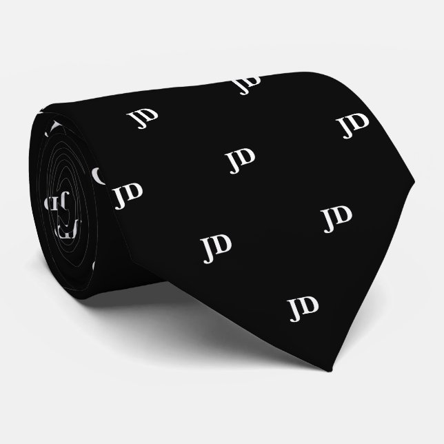 Gravata Masculina para Formatura de Direito Roupas (Rolled)