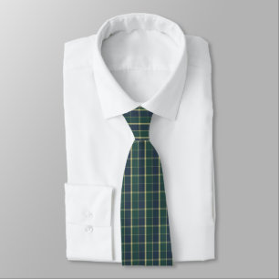 Gravata masculina xadrez azul verde e amarelo