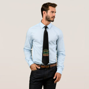 Gravata Matchin Familiar Engraçado no Esquadrão de Cruzes 