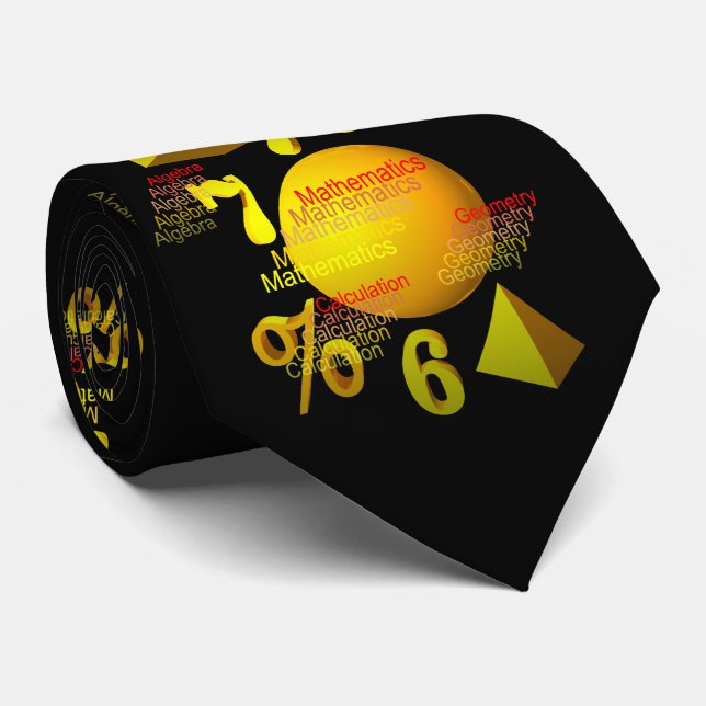 Gravata Matemática (Rolled)