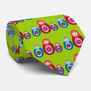 Gravata Matryoshka Dolls